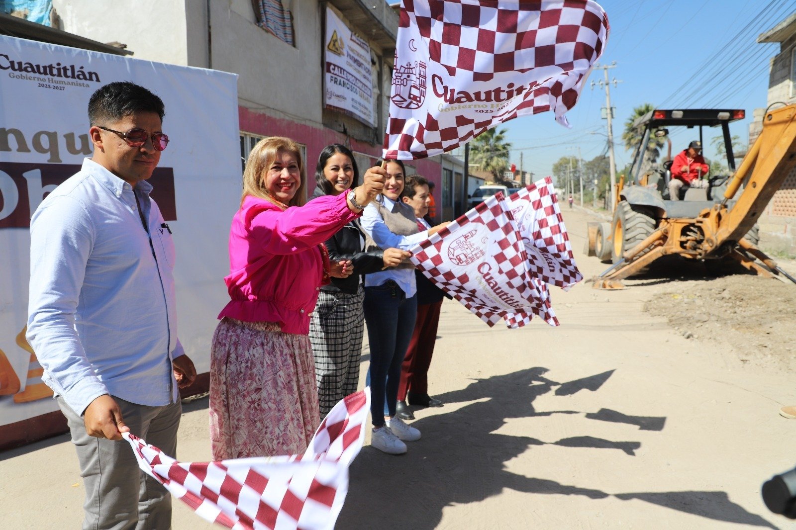 GOBIERNO DE CUAUTITLÁN ENTREGA Y PONE EN MARCHA OBRAS DE PAVIMENTACIÓN ...