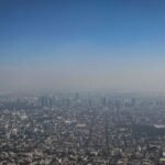 La calidad del aire de la Ciudad se encuentra en amarilla aceptable para actividades al aire libre, sin embargo el ultimo mes presento al menos 2 contingencias. En la imagen panorámica de la ciudad en el día mundial del medio ambiente